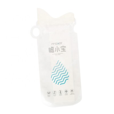 700ml hot sale male disposable urinal pee bag for traffic jam