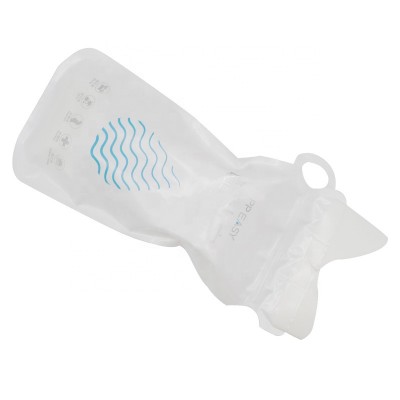 Disposable unisex emergency portable urine bag for women men