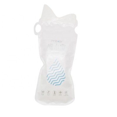 hot sale Medical Grade sanitary disposable Personal Urine Bag  for traffic jams